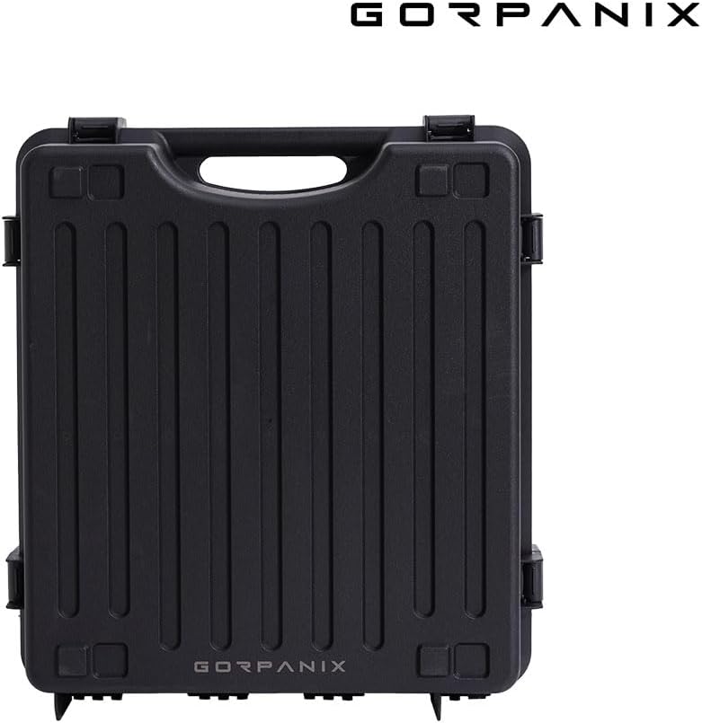 Drum Cases With Foam For Studio-Durable Snare Drum Case, Fits Up to 14"x5.5"/14"x6.5" Drum Hardware Case, Design for Drums Protection, Hard Shell Black drum bags and cases, Outside, Travel