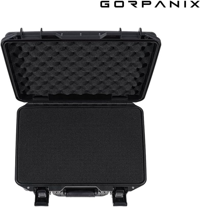 P2000 Hard Pistol Case – Fits 5 Pistols & 15 Mags | Waterproof, Crushproof, Lockable Gun Safe for Travel & Range | Adapts to TSA-Approved Locks