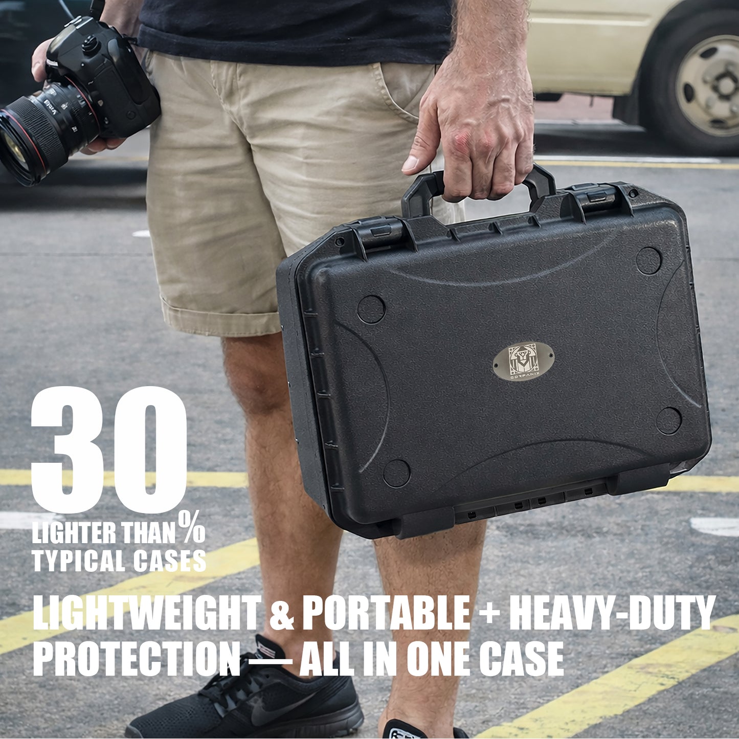 GORPANIX P2000 Hard Shell Ultra-Safe Protective Case