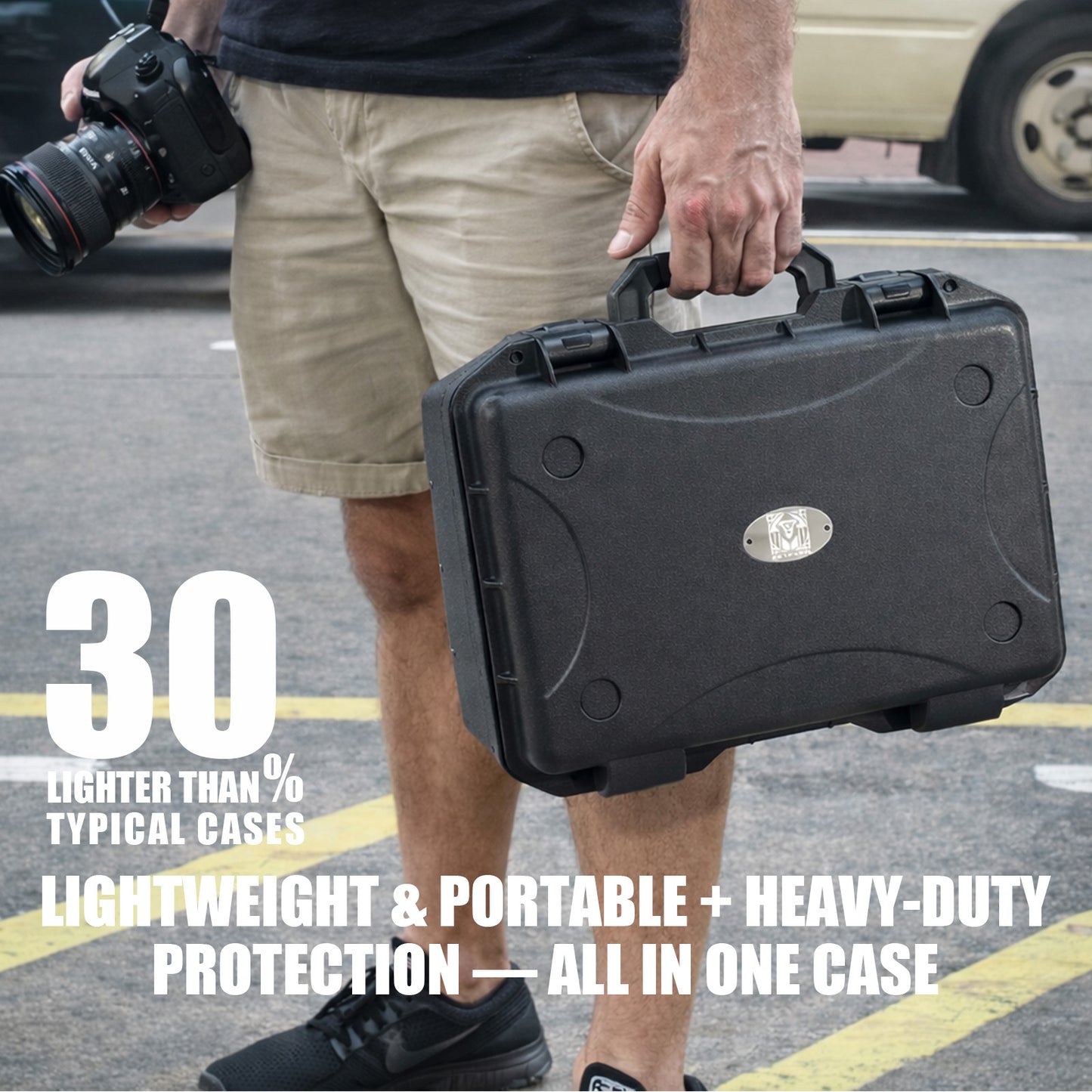 GORPANIX P1500 16-inch Hard Shell Ultra-Safe Protective Case with Customizable Foam