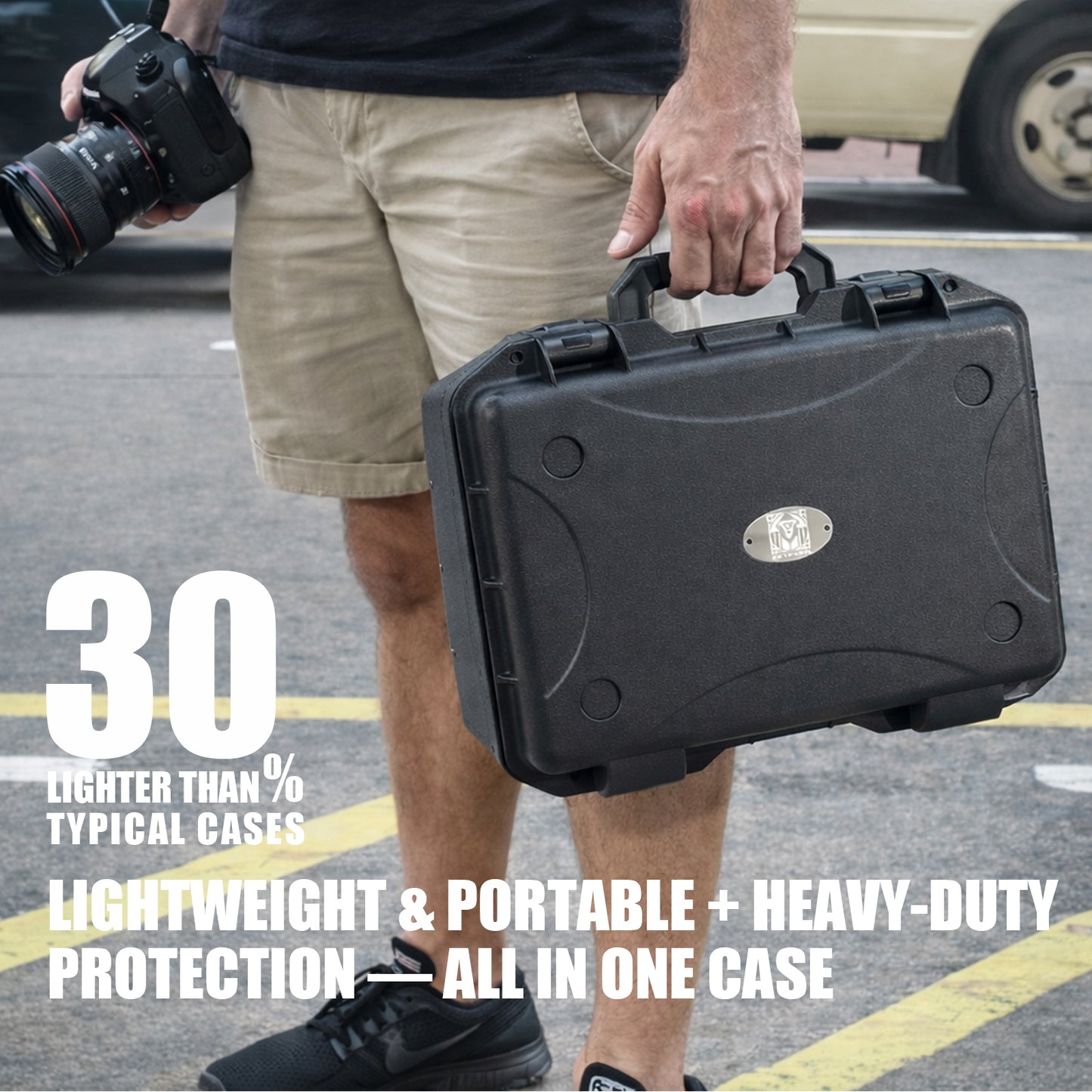 GORPANIX P1500 16-inch Hard Shell Ultra-Safe Protective Case with Customizable Foam