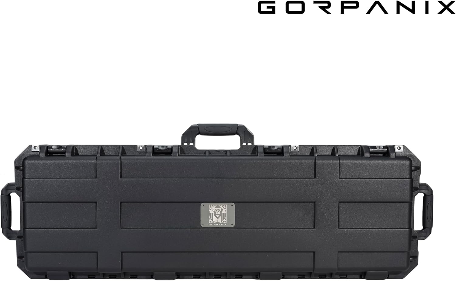 Rolling Long Cases - Protective Hard Case For Camera, Rifle, Gear, Equipment | Waterproof, Crushproof, Lockable Gun Safe for Travel & Range | Adapts to TSA-Approved Locks