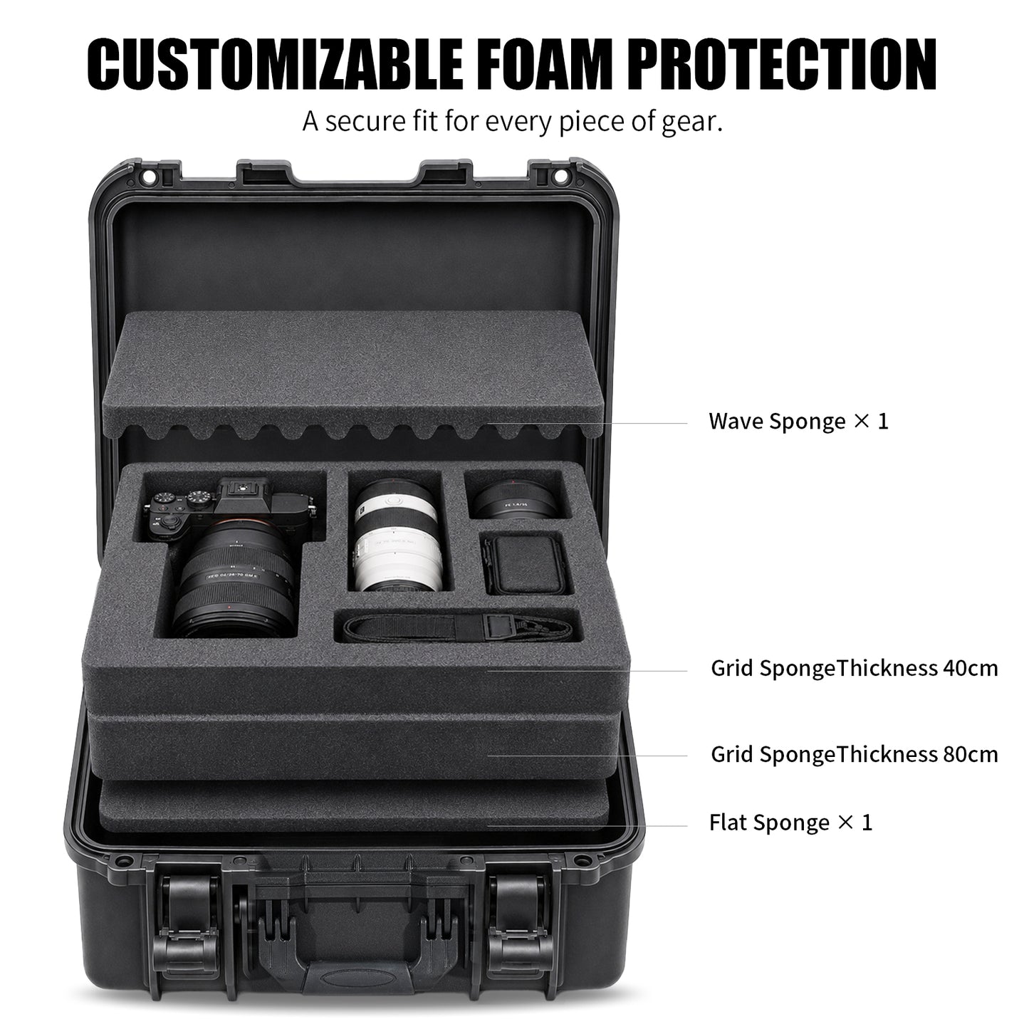 GORPANIX P2000 Hard Shell Ultra-Safe Protective Case