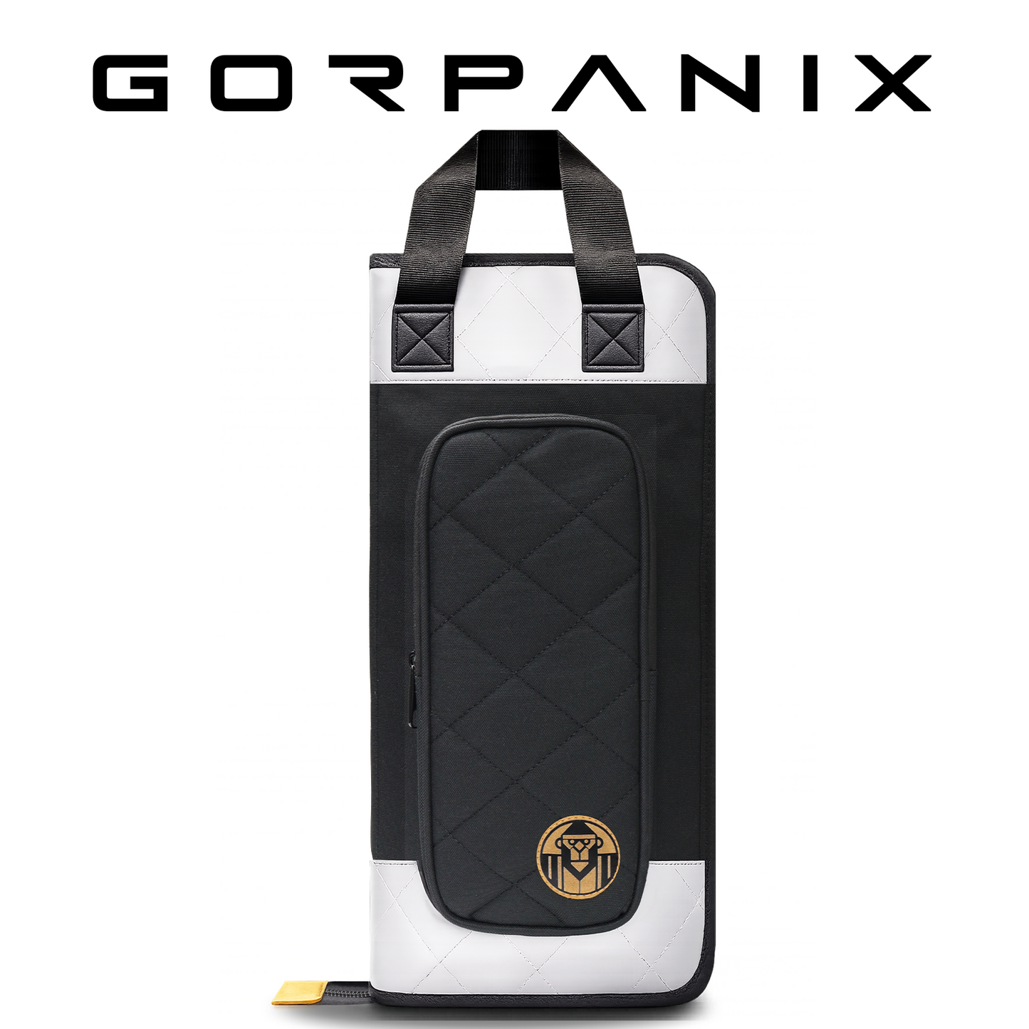 GORPANIX Reflective Drum Stick Bag Built for Gigs & Touring - Large Capacity